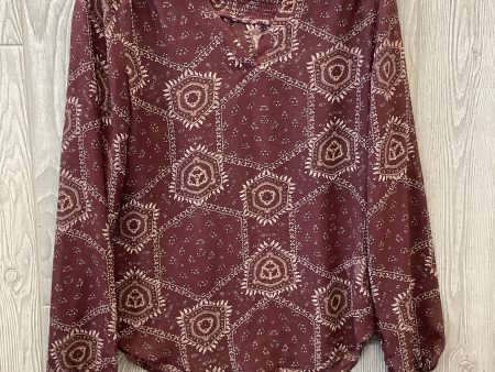 Purple Top Long Sleeve Maurices, Size S Online