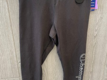 Black Athletic Capris Champion, Size M Online