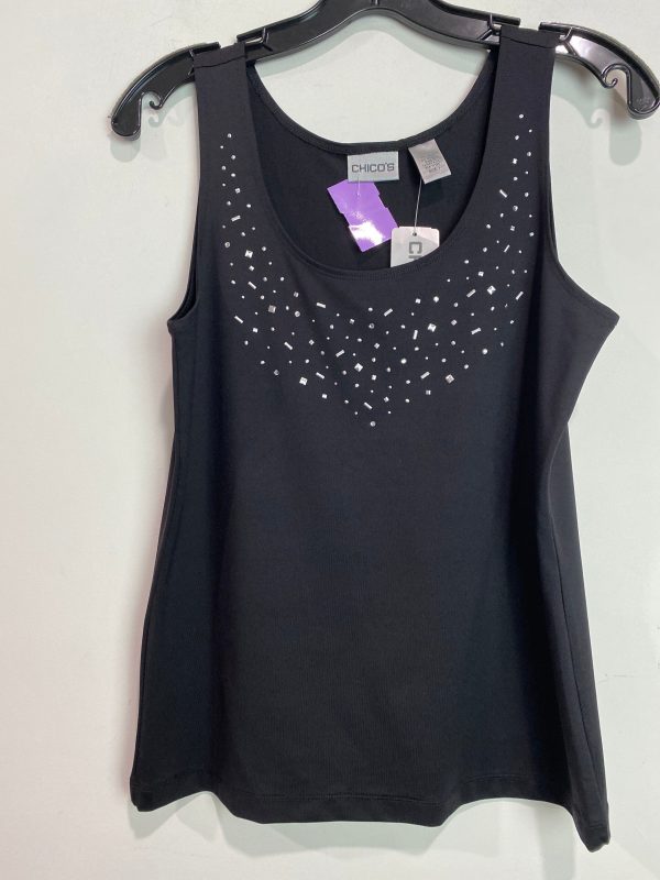 Black Tank Top Chicos, Size M For Sale