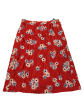 Red Skirt Midi Madewell, Size 4 on Sale