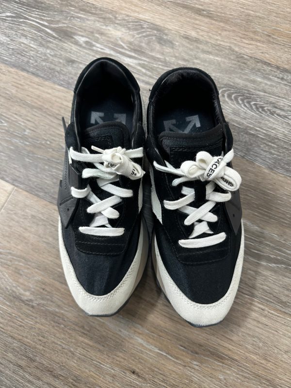 Black & Cream Shoes Designer Off-white, Size 7 Sale