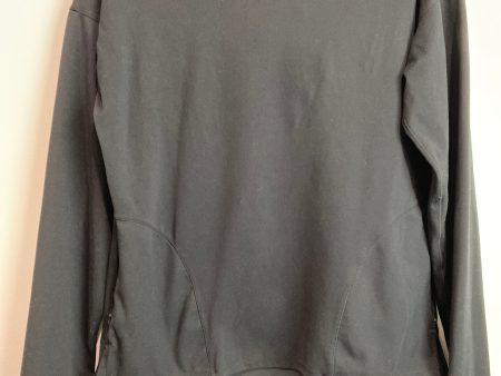 Black Athletic Sweatshirt Crewneck Yogalicious, Size L Online Sale