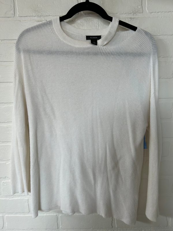 White Top Long Sleeve Halogen, Size S Fashion