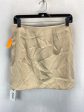 Tan Skirt Mini & Short Clothes Mentor, Size M Discount