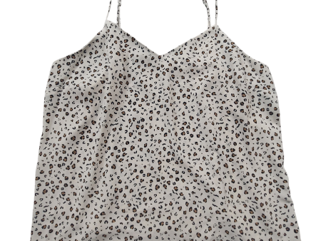 Animal Print Top Sleeveless Nine West Apparel, Size 2x For Discount