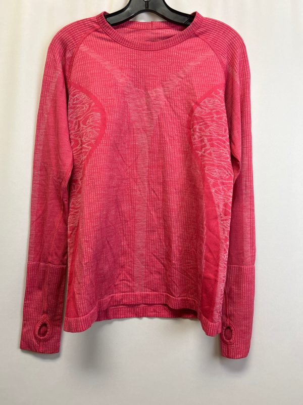 Athletic Top Long Sleeve Crewneck By Lululemon  Size: L Sale