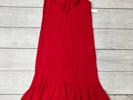 Red Dress Casual Maxi Vineyard Vines, Size Xs Sale