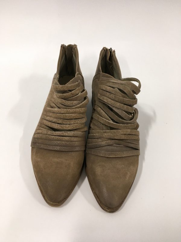 Tan Shoes Heels Block Free People, Size 6 Online