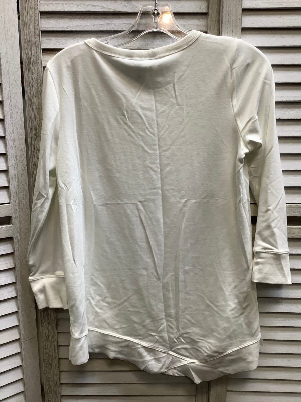 White Top Long Sleeve Simply Vera, Size Xs Online Sale