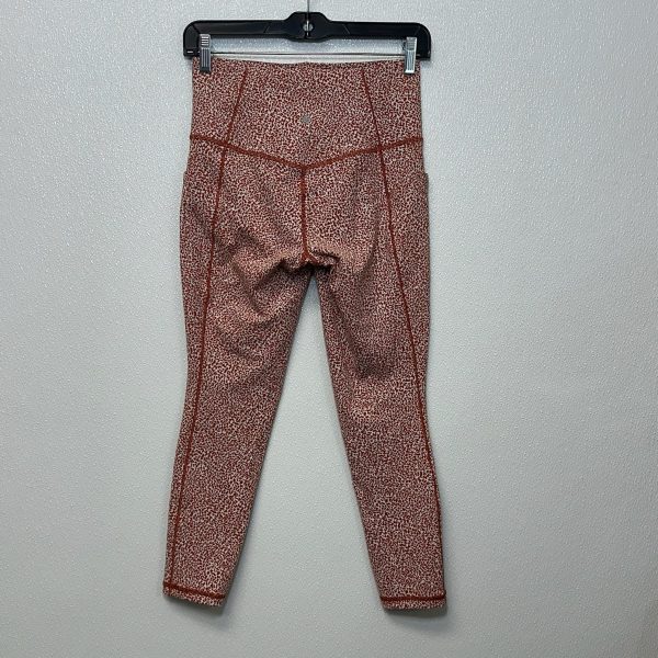 Rust Athletic Leggings Athleta, Size S on Sale