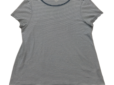 Striped Pattern Top Short Sleeve Old Navy, Size Xxl Discount