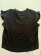 Black Top Short Sleeve Basic Crown And Ivy, Size Xl Supply