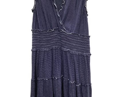 Blue Dress Casual Short Max Studio, Size M Hot on Sale