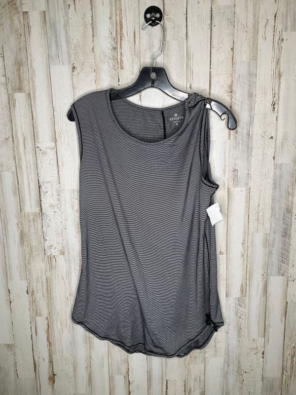 Striped Pattern Athletic Tank Top Athleta, Size M For Sale