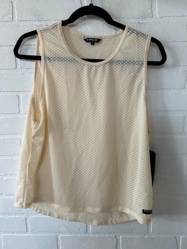 Tan Athletic Tank Top Bebe Sport, Size L Online Hot Sale