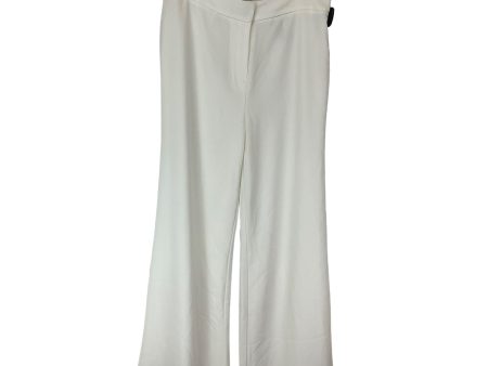 White Pants Wide Leg Nanette By Nanette Lepore, Size 10 Fashion