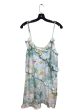 Floral Print Dress Casual Short H&m, Size L For Cheap