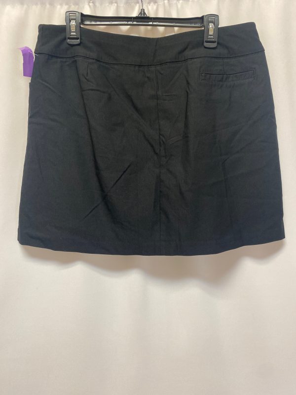 Black Athletic Skort Lady Hagen, Size L Hot on Sale