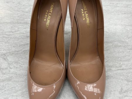 Tan Shoes Designer Yves Saint Laurent, Size 8 Online Hot Sale