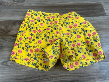 Yellow Shorts Loft, Size 0 Hot on Sale