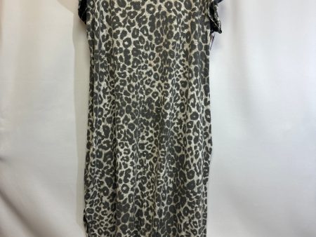 Animal Print Dress Casual Maxi Clothes Mentor, Size Xl For Discount