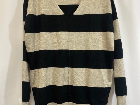 Black & Brown Top Long Sleeve White Birch, Size S Online Sale