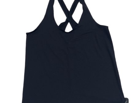 Black Athletic Tank Top Athleta, Size L on Sale