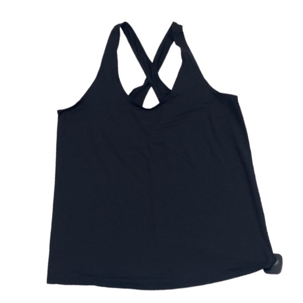 Black Athletic Tank Top Athleta, Size L on Sale