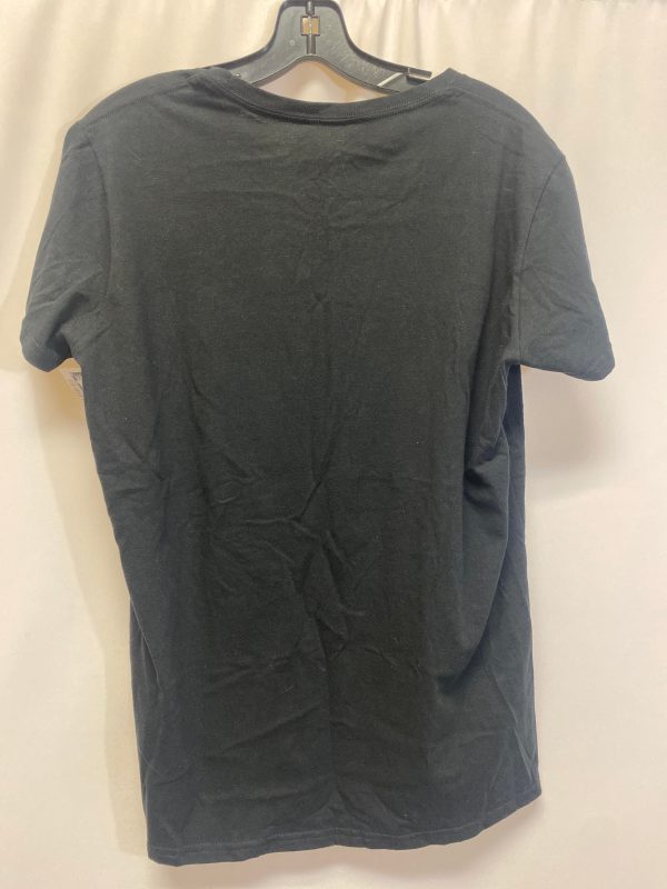 Black Top Short Sleeve Clothes Mentor, Size L Supply