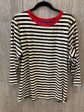 Striped Pattern Top Long Sleeve St Johns Bay, Size Xxl Fashion