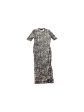 Snakeskin Print Dress Casual Maxi Clothes Mentor, Size Xl Online now