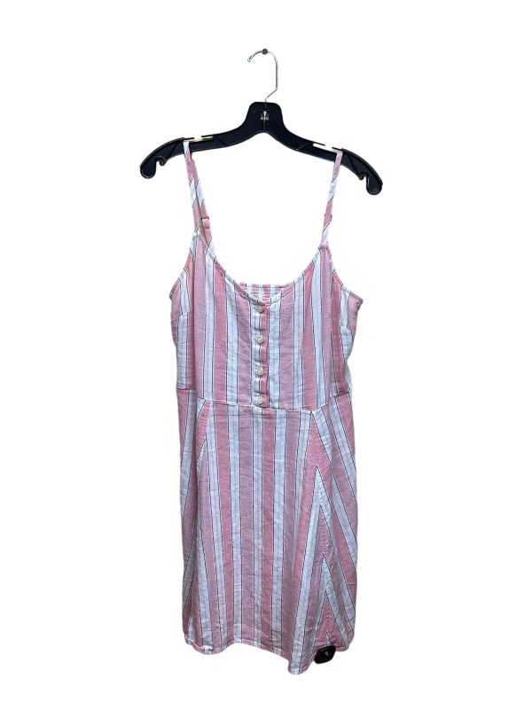 Pink & White Dress Casual Short Gap, Size M Online