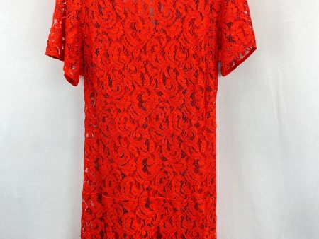 Red Dress Designer Michael Kors, Size L Fashion