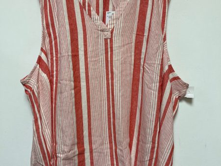 Striped Pattern Tank Top Sonoma, Size 4x on Sale