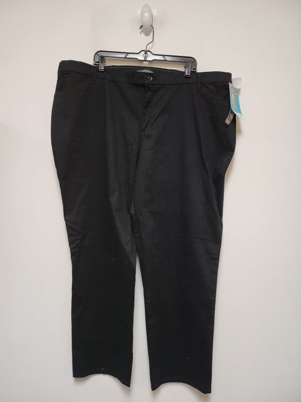 Black Pants Chinos & Khakis Lee, Size 22 Online Sale