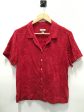 Red Top Short Sleeve Jamaica Bay, Size L Online Sale