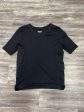 Black Athletic Top Short Sleeve Athleta, Size M Online