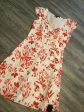 Red Dress Casual Midi Banana Republic, Size 0 Sale