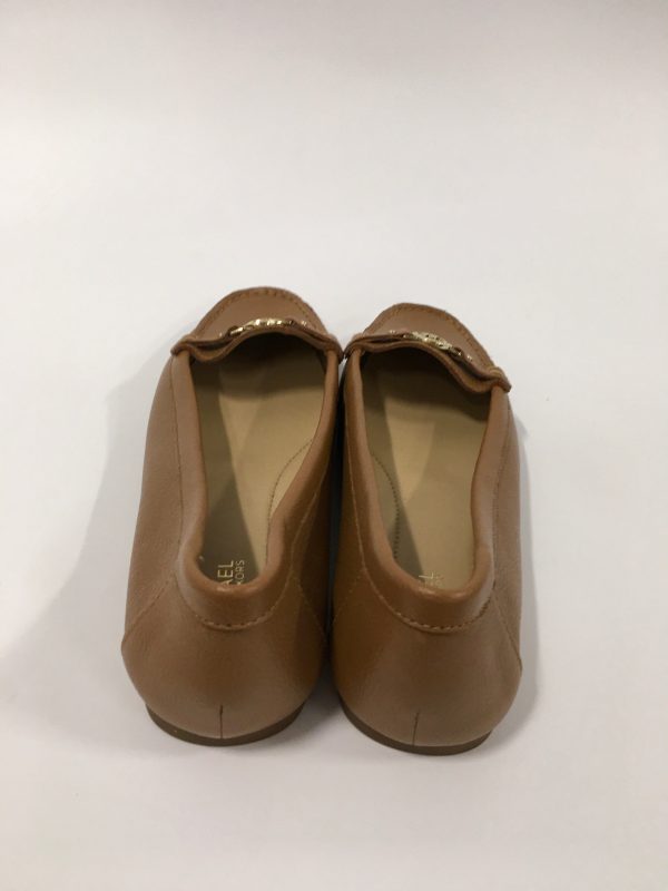 Tan Shoes Flats Ballet Michael By Michael Kors, Size 6.5 Online now