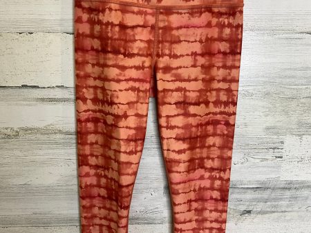 Orange Athletic Capris Athleta, Size Xs Supply