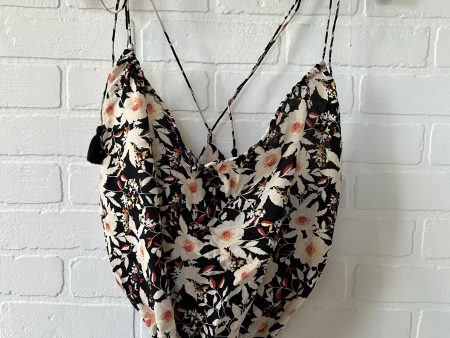 Black & Tan Bodysuit Free People, Size L For Cheap