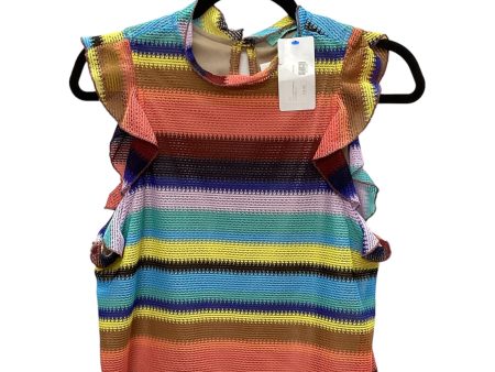 Rainbow Print Top Sleeveless Karlie, Size M Online