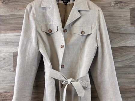 Tan Blazer Clothes Mentor, Size L Online Hot Sale