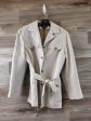 Tan Blazer Clothes Mentor, Size L Online Hot Sale