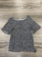 Black & White Top Short Sleeve Old Navy, Size Xs Hot on Sale