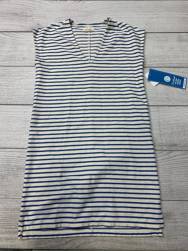 Striped Dress Casual Short Madewell, Size Xxs For Cheap