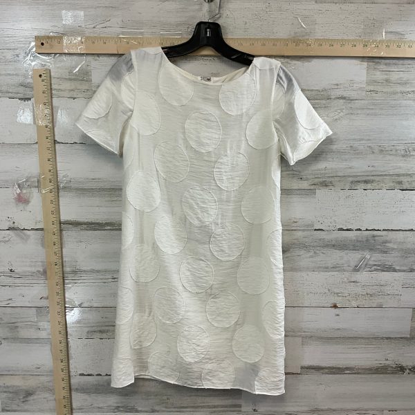 White Dress Casual Short Alice + Olivia, Size Xs Online