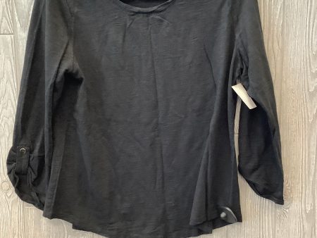 Black Top Long Sleeve Chicos, Size M Online Hot Sale