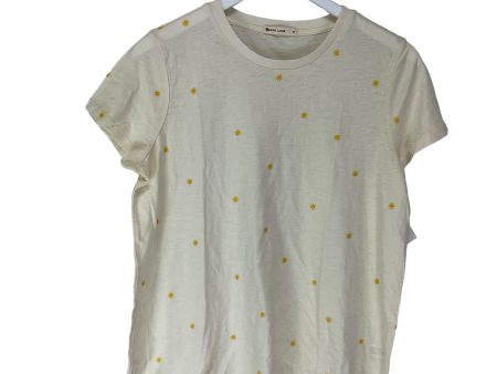 Yellow Top Short Sleeve Marine Layer, Size M Online Sale