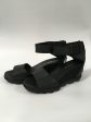 Black Sandals Heels Wedge Sorel, Size 8.5 For Sale